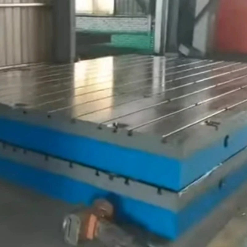 Cast Iron T Slot Platform এর সমাপ্ত পণ্য প্রদর্শন